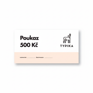 GIFT VOUCHER 500 CZK